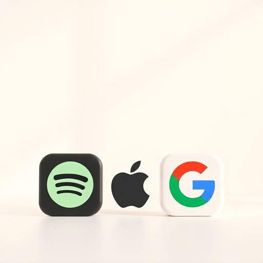 Icone di diverse piattaforme di podcasting come Spotify, Apple Podcasts e Google Podcasts.